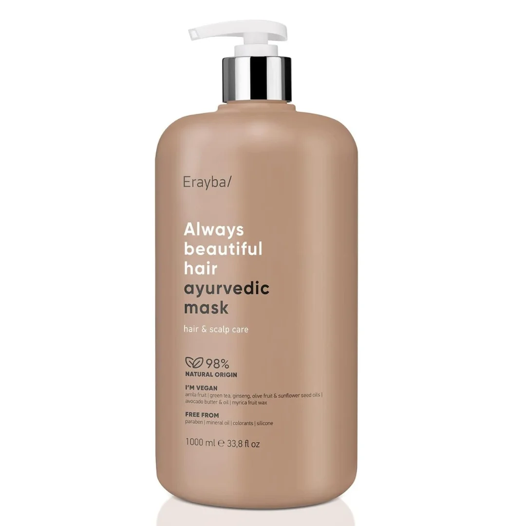 Masca pentru Ingrijirea parului si scalpului, ABH Ayurvedic Mask, 1000 ml, Erayba
