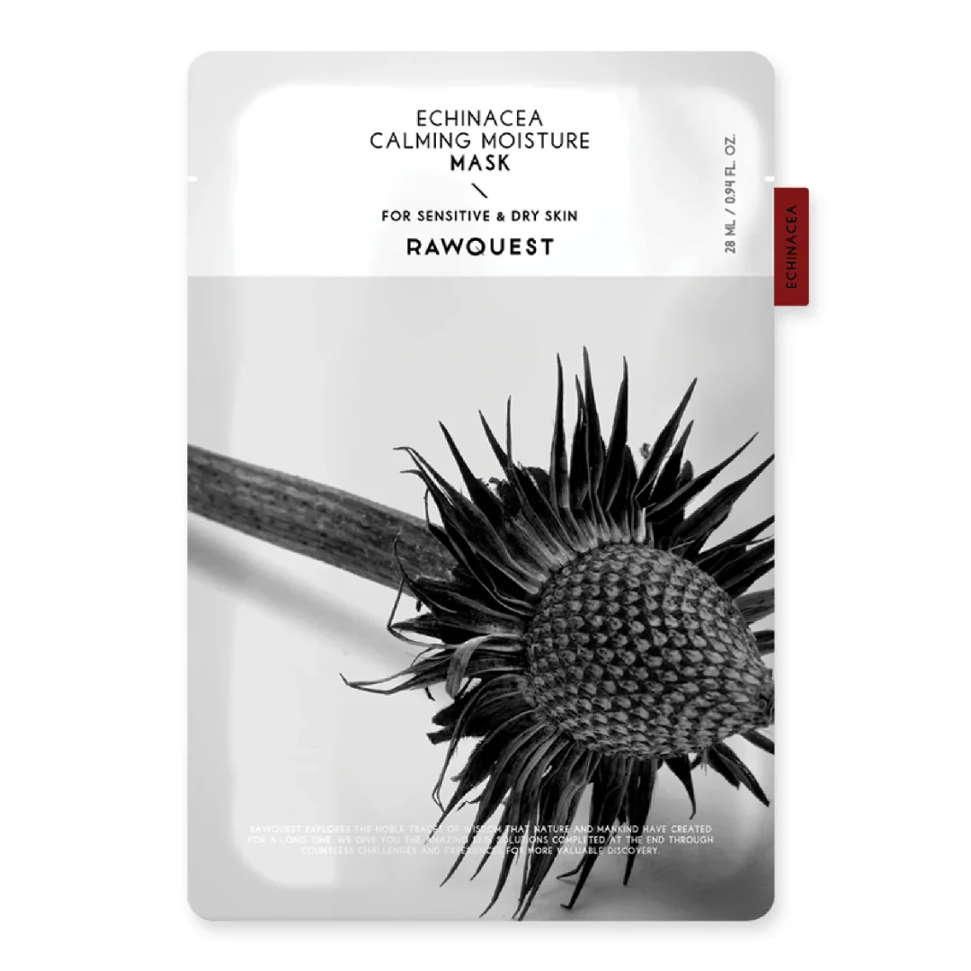 Masca ten calmanta si hidratanta, pielea sensibila&uscata, 28 ml, Rawquest