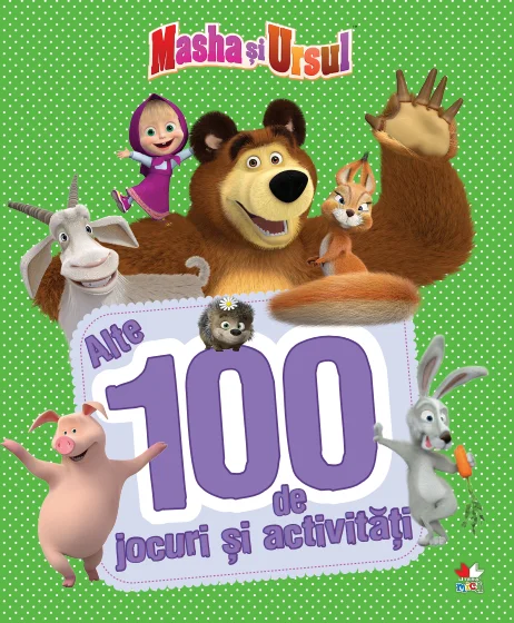 Masha și Ursul. Alte 100 de jocuri și activități. Vol. 2