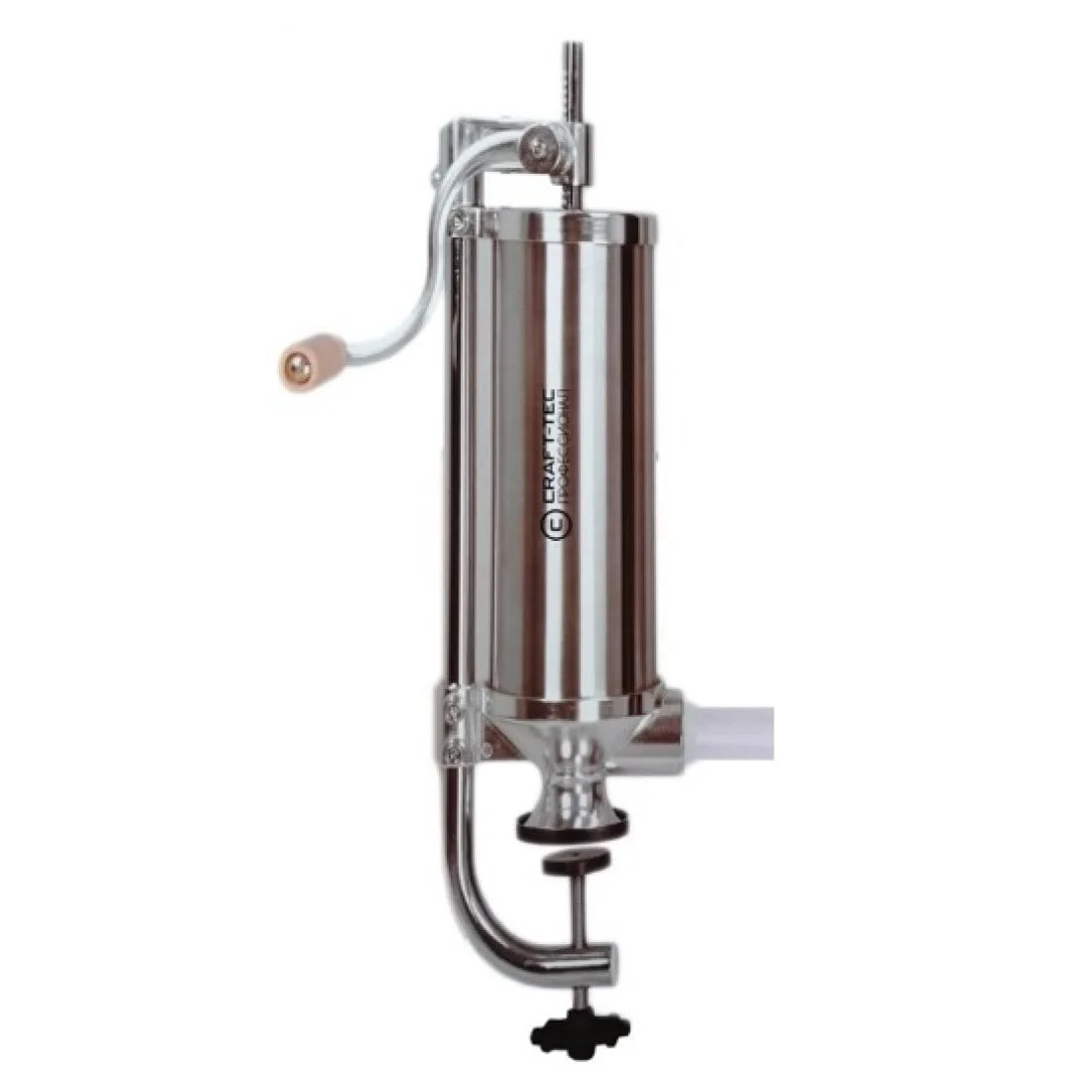 Masina carnati verticala 3kg, 5 palnii, constructie inox, Craft-Tec MX129