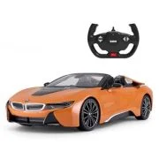 Masina cu telecomanda BMW I8 portocaliu, scara 1: 12, Rastar