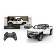 MASINA CU TELECOMANDA GMC HUMMER EV ALB SCARA 1 LA 16