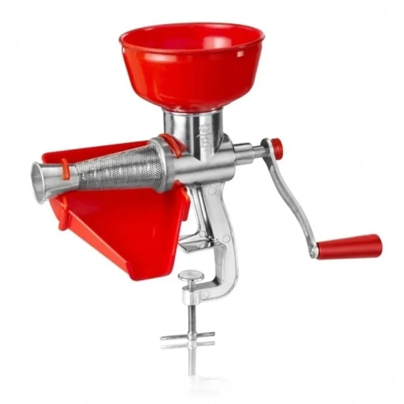 Masina storcator suc rosii manuala cu separator 3kg, profesionala, corp aluminiu, Brillo BR-5301