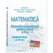 Matematica. Exercitii si probleme clasa a 5-a Semestrul al 2-lea - Delia Schneider