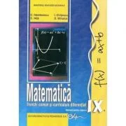 Matematica. Manual pentru clasa a 9-a - Constantin Nastasescu