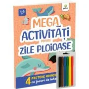 MEGA activitati pentru zile ploioase. Postere cu activitati
