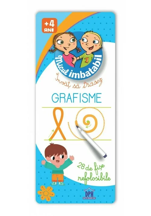 Micul imbatabil - Invat sa trasez - Grafisme