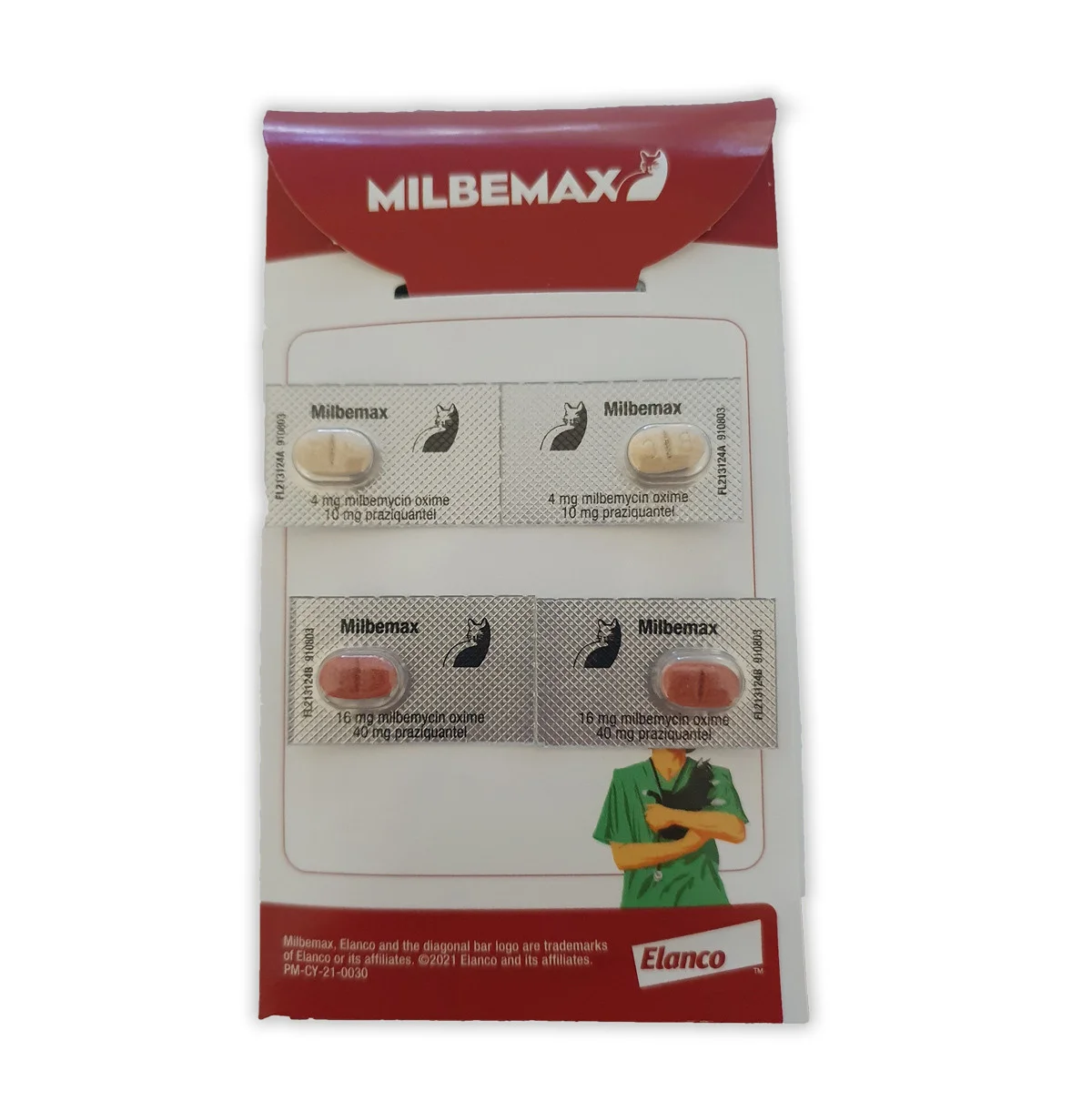 Milbemax Pisica, 1 tableta