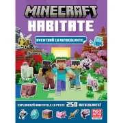 Minecraft habitate. Aventura cu autocolante