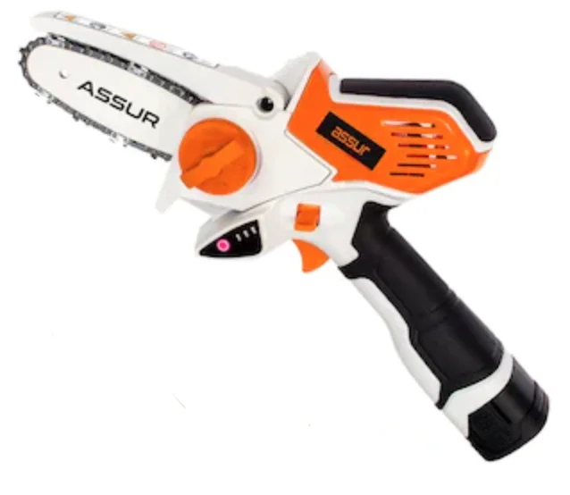 Mini Fierastrau electric ASR -CS18 portabil cu 2 acumulatori  si aparatoare lant