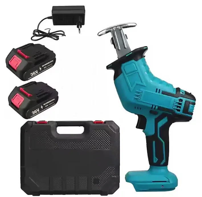 Mini fierastrau tip sabie portabil 2 acumulatori de 48V