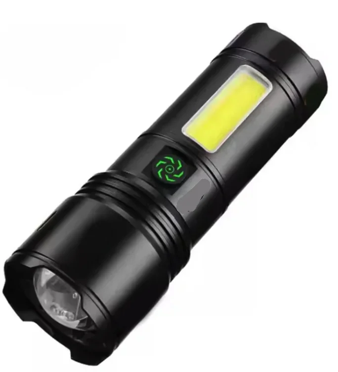 Mini lanterna de mana puternica BL C30C TG cu LED COB lateral
