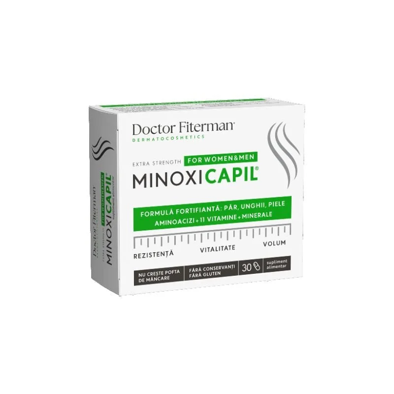Minoxicapil, 30 capsule, Doctor Fiterman