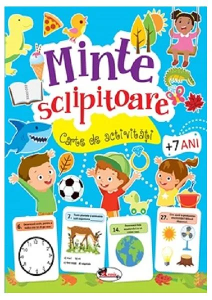 Minte sclipitoare. Carte de activități +7 ani - Paperback brosat - *** - Aramis