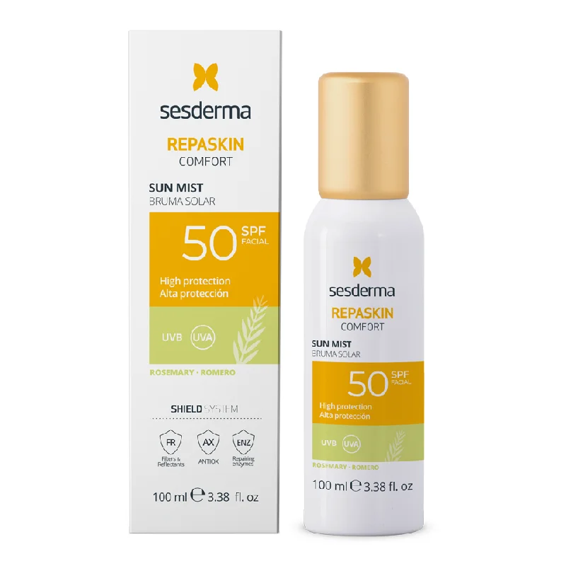 Mist cu protectie solara SPF50, Comfort Repaskin Rosemary, 100 ml, Sesderma