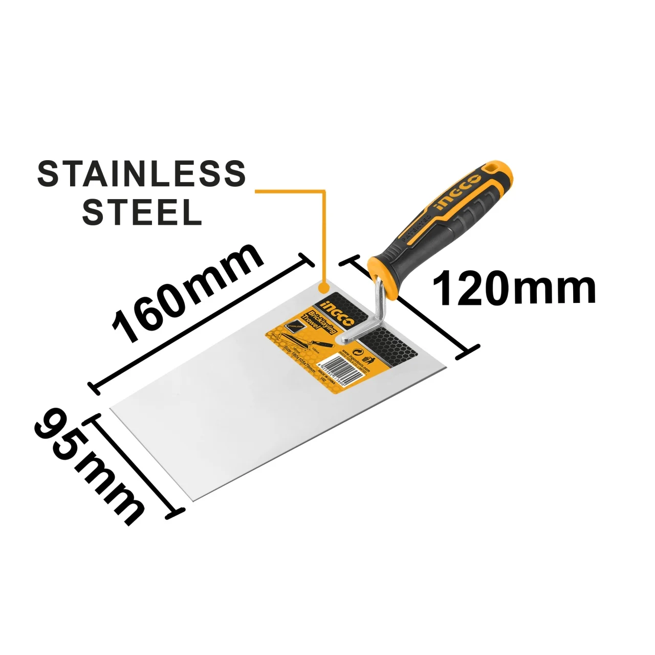Mistrie 160mm Ingco HBTS021601