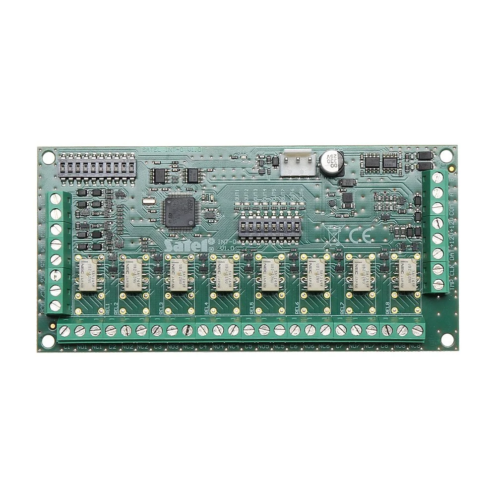 Modul extindere Satel Integra INT-O, 8 iesiri, compatibil INTEGRA, INTEGRA Plus, VERSA, VERSA Plus, PERFECTA, ACCO-NT2