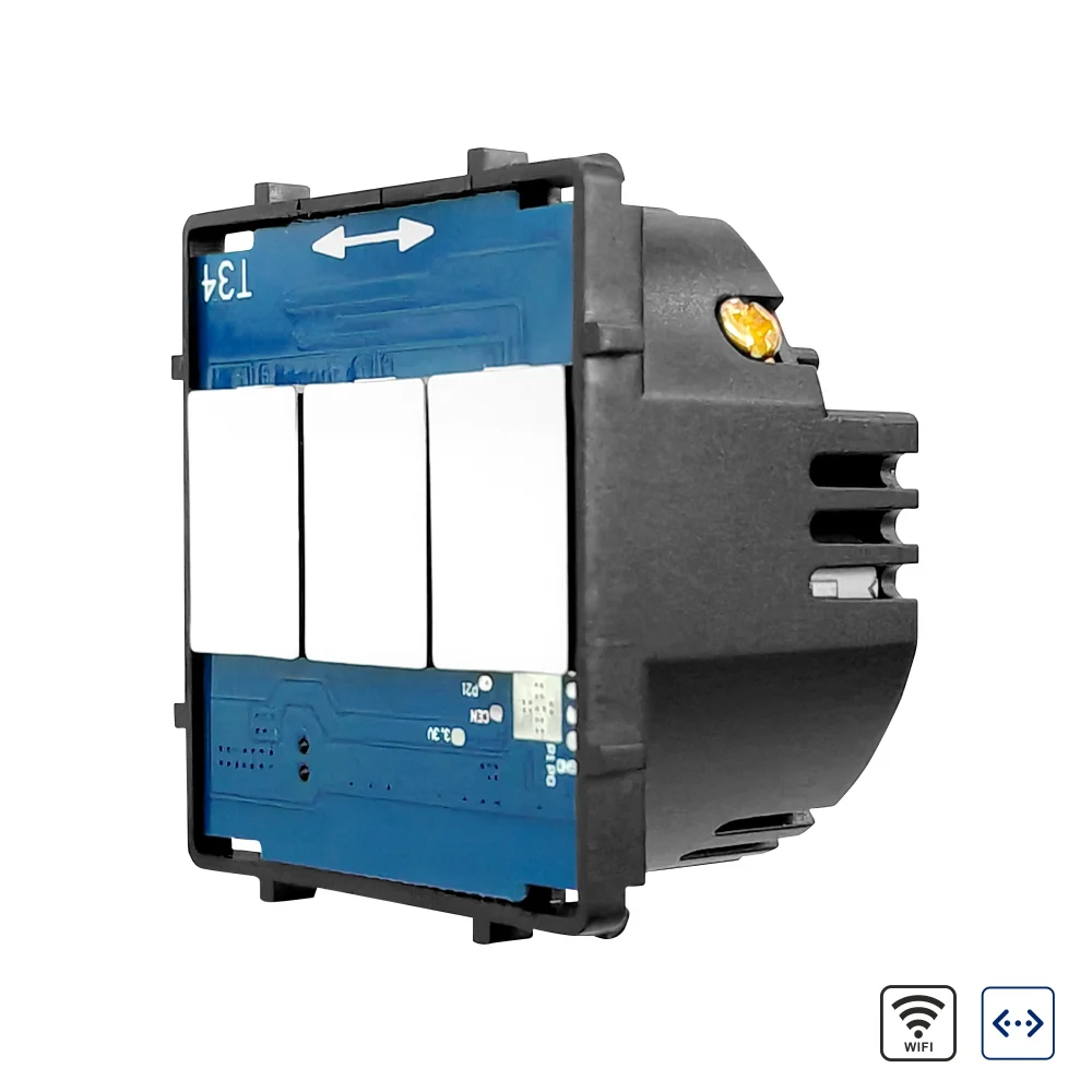 Modul Intrerupator Draperie Wi-Fi cu Touch LUXION