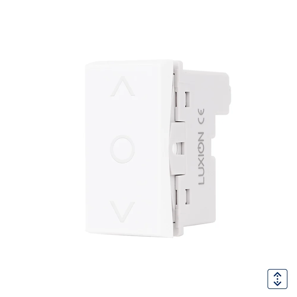 Modul Intrerupator Mecanic Jaluzele 1M LUXION, Standard Italian