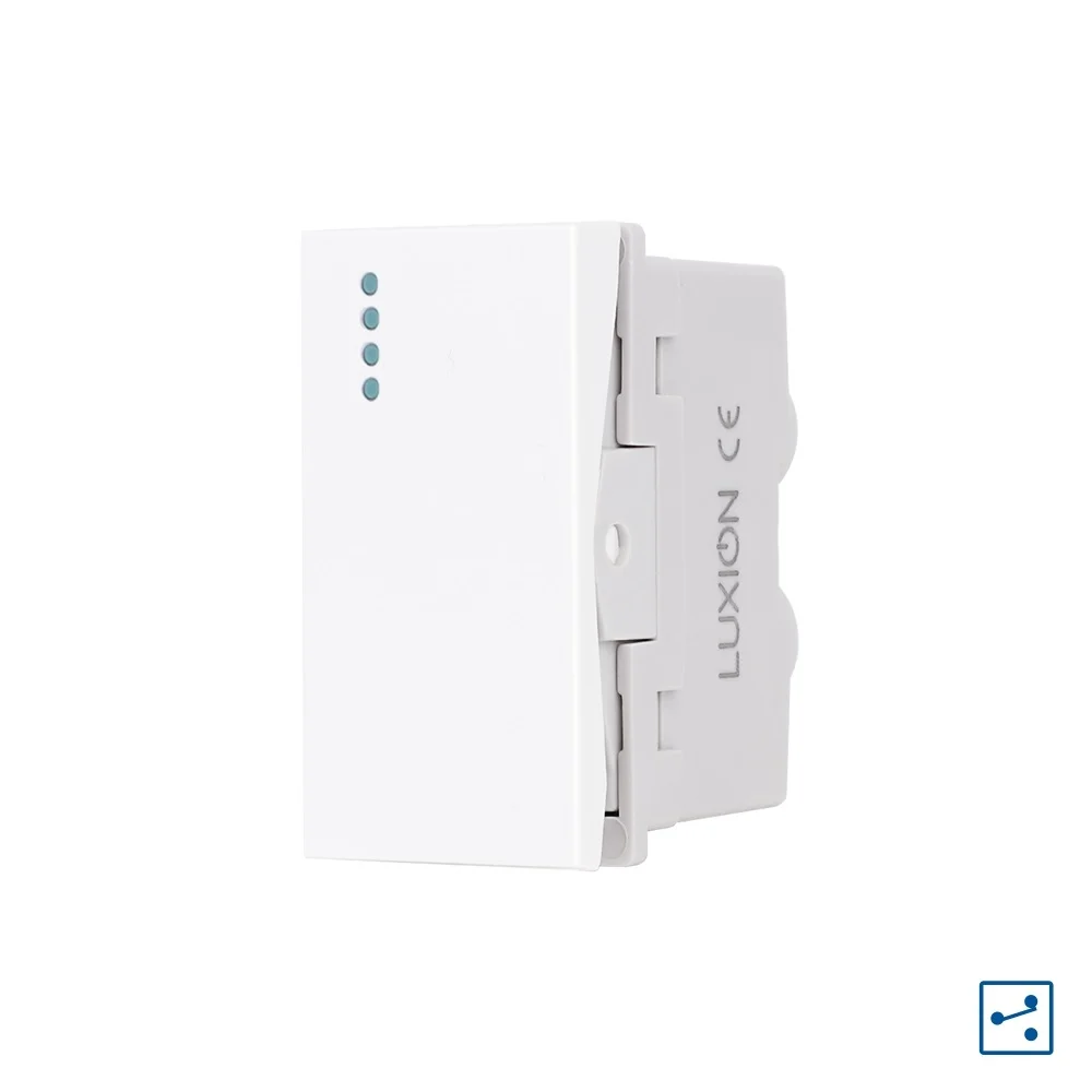 Modul Intrerupator Simplu Cap-Scara Mecanic 1M LUXION, Standard Italian