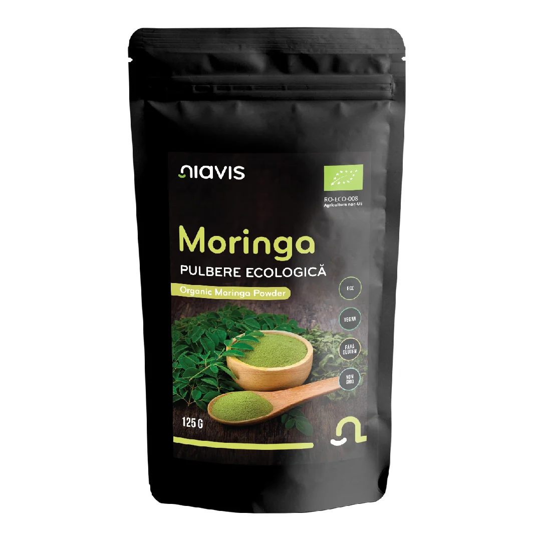 Moringa Pulbere Ecologica BIO, 125g, Niavis