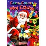 Mos Craciun. Carte de colorat (Format B5)