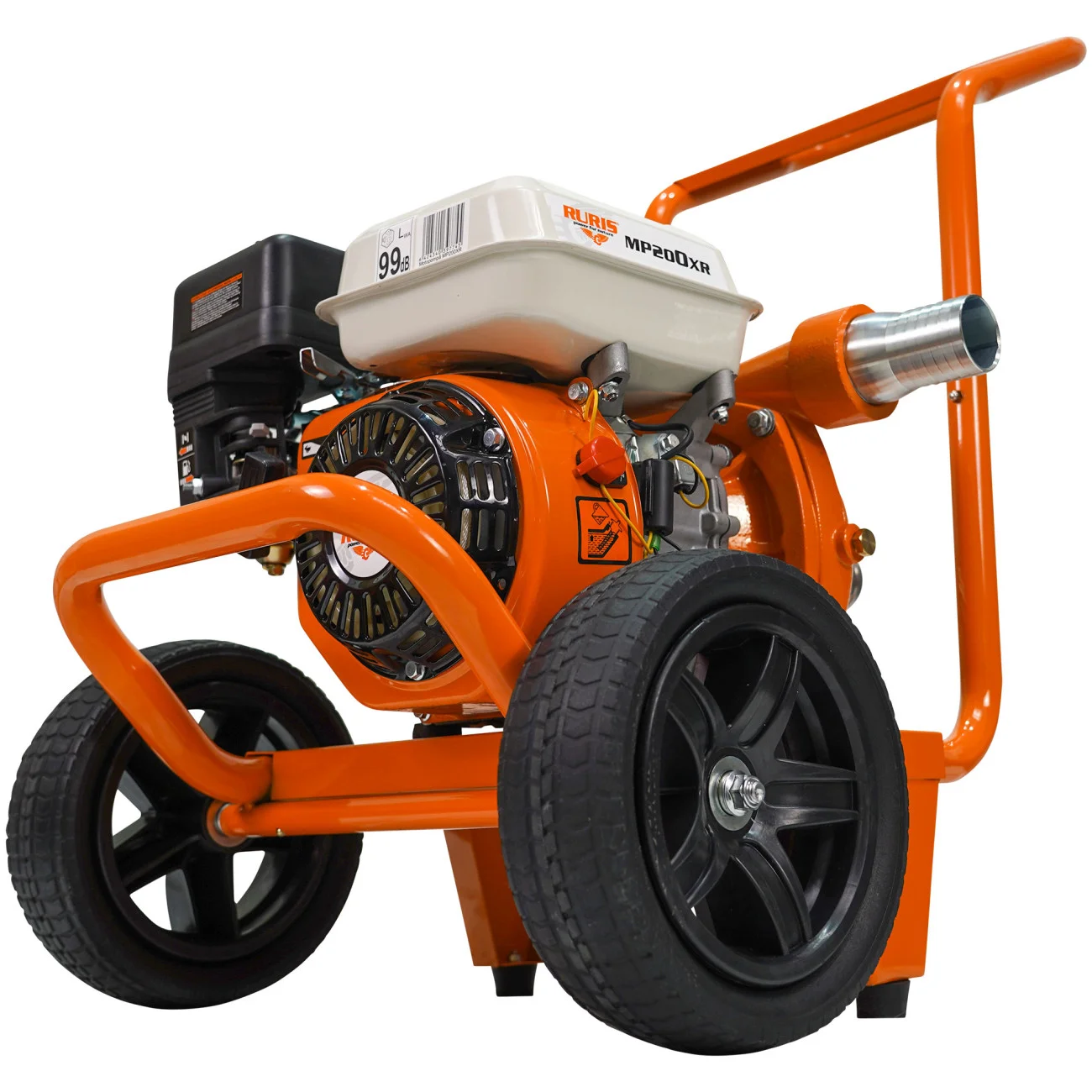 Motopompa Apa (Aspersoare) Ruris MP200XR, 6.5 CP, 500l/min, H Refulare orizontala 650m, H verticala 65m