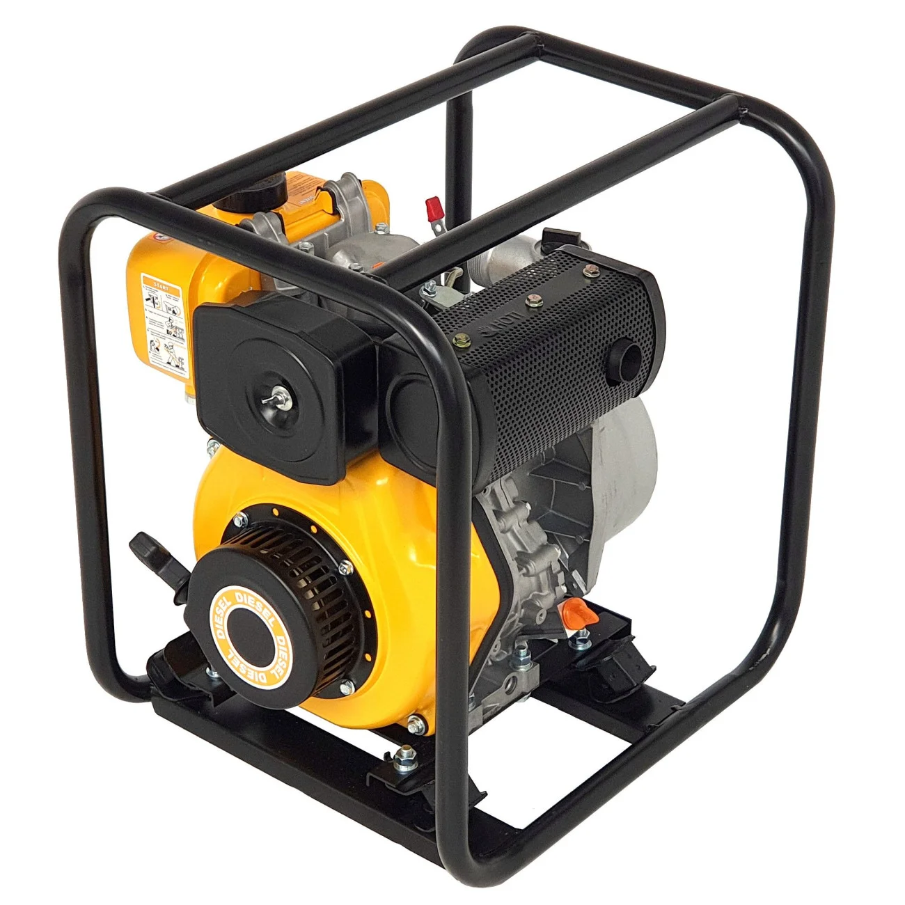 Motopompa Apa Diesel, 2 toli, ProGarden PD20E, 4CP, 22 m3/h, H Refulare 18 m