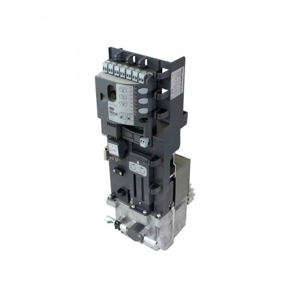 Motor automatizare poarta culisanta Nice Naked Sliding NKSL400, 400 kg, 6 m, posibilitate montare in stalp