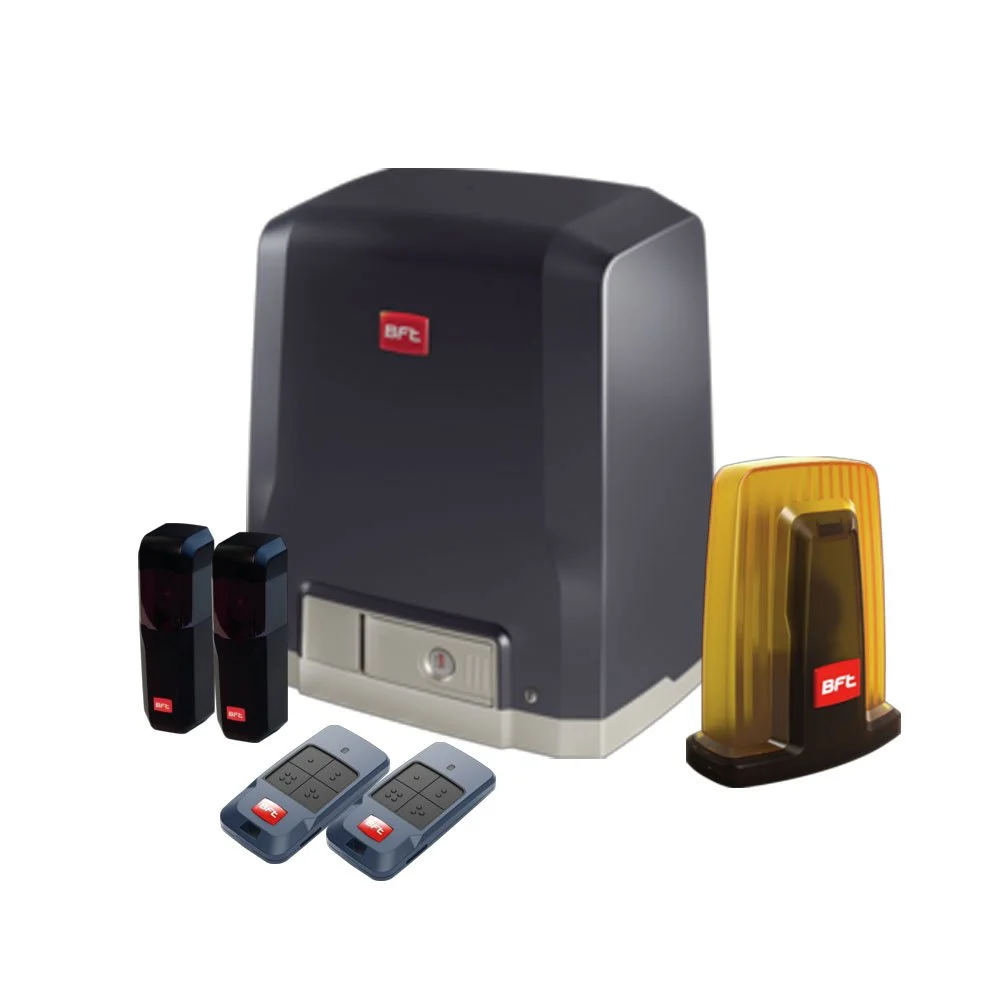 Motor automatizare porti culisante BFT DEIMOS-B400-BT, 400 kg, 24V, frecventa intensiva, limitator electromecanic