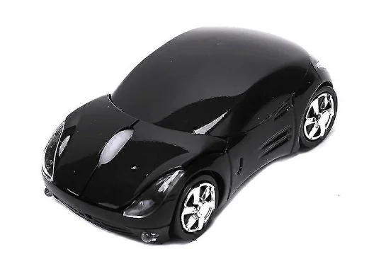 Mouse wireless in forma de masina negru