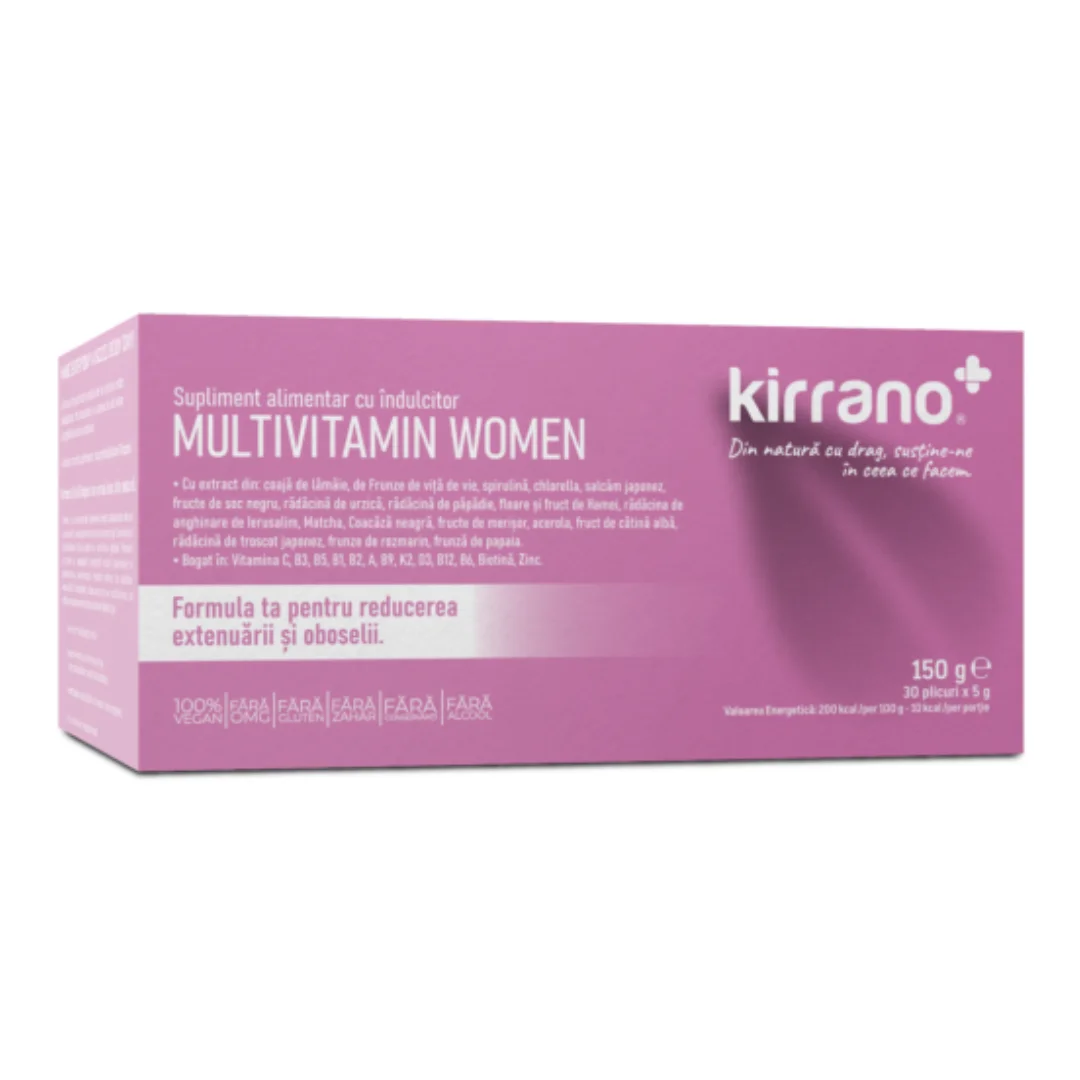 Multivitamin Women, 30 plicuri*5g, Kirrano