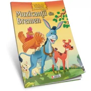 Muzicantii din Bremen. Carte de colorat A4 cu ilustratii