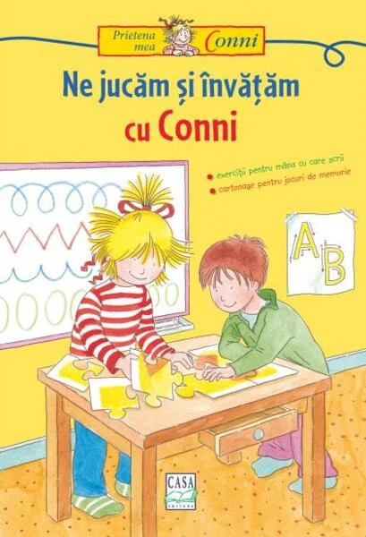Ne jucăm și învățăm cu Conni - Paperback brosat - Hanna Sörensen - Casa