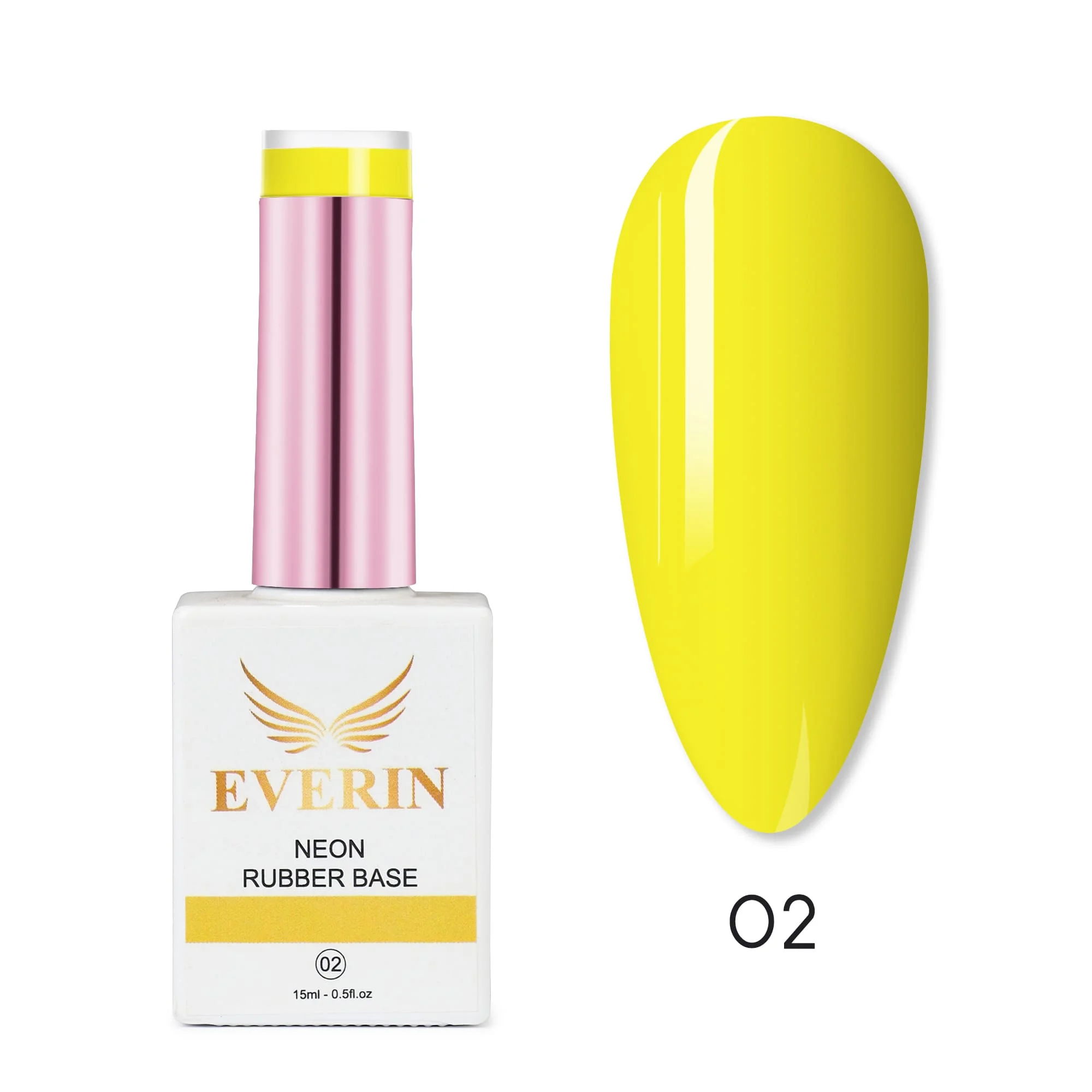 Neon Rubber Base Everin 15ml- 02 - Everin