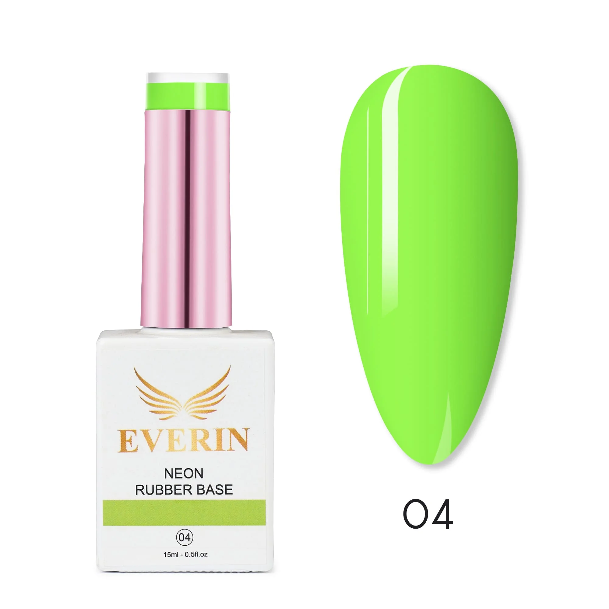 Neon Rubber Base Everin 15ml- 04 - NRYDJ-4 - EVERIN