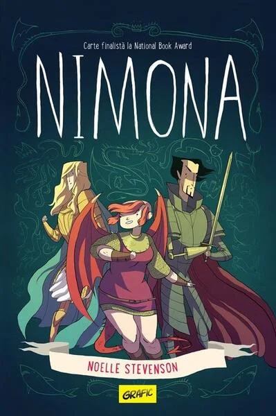 Nimona - Hardcover - Noelle Stevenson - Grafic Art