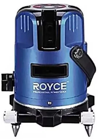 Nivela laser cu 5 linii  rotativa 360 10 metri arie de acoperire Rll V5 Royce