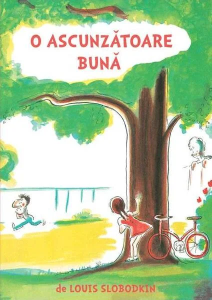 O ascunzătoare bună - Hardcover - Louis Slobodkin - Vlad și Cartea cu Genius