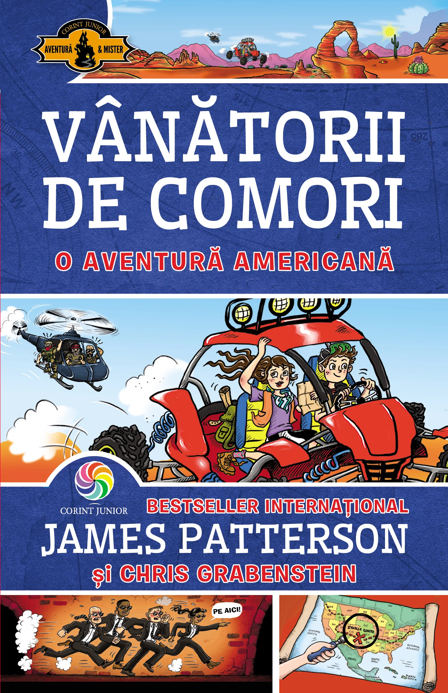 O aventură americană (vol.6 din seria Vânătorii de comori)