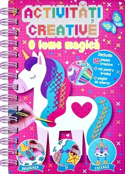 O lume magică. Activități creative - Hardcover - Flamingo