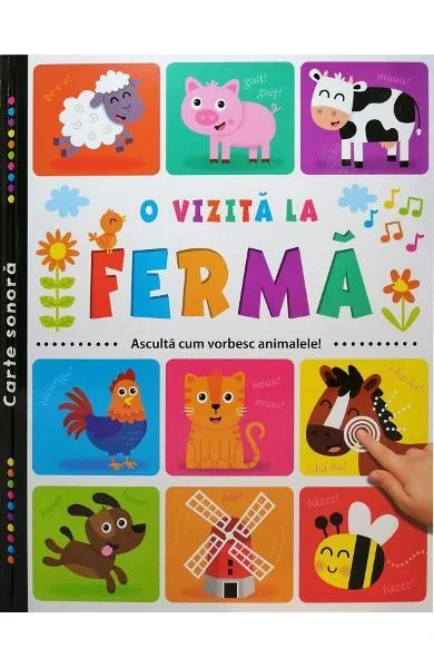 O vizita la fermă. Carte sonoră - Hardcover - *** - Prut