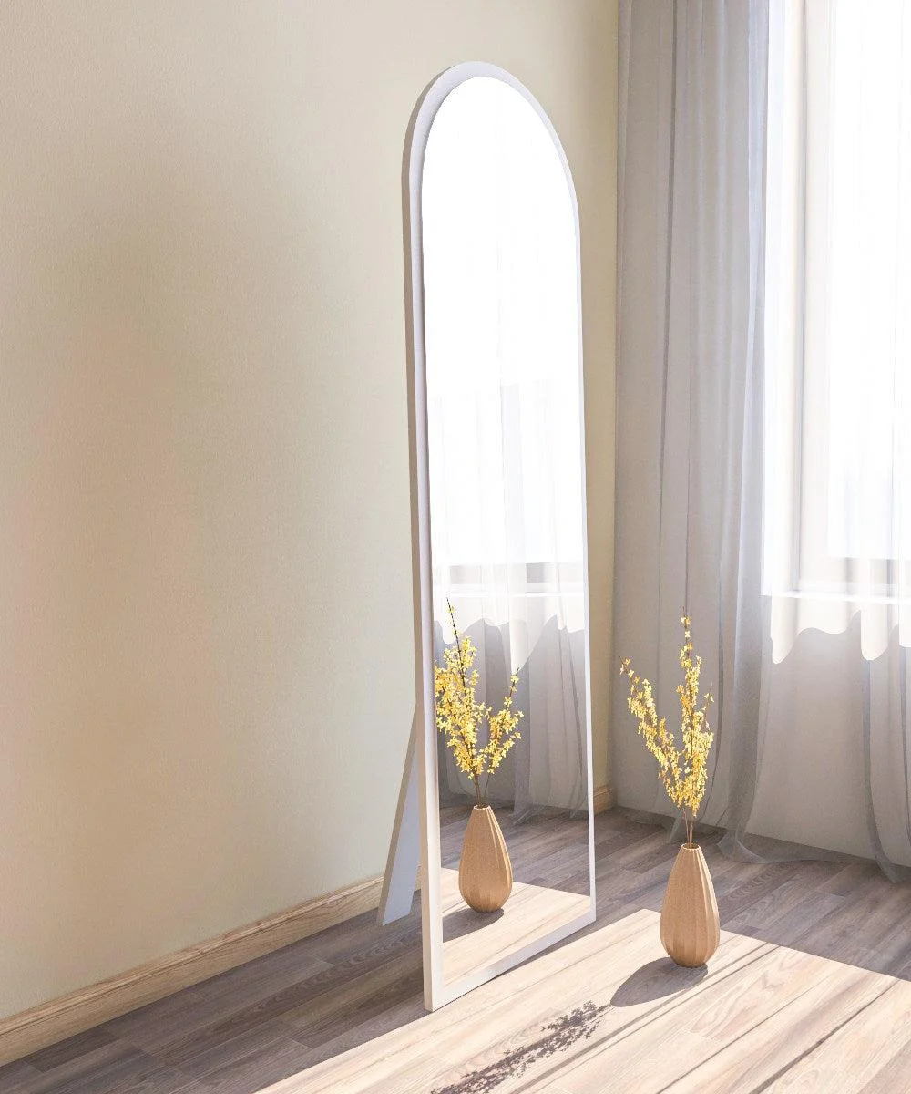 Oglindă Emma - White, Alb, 2x160x50 cm