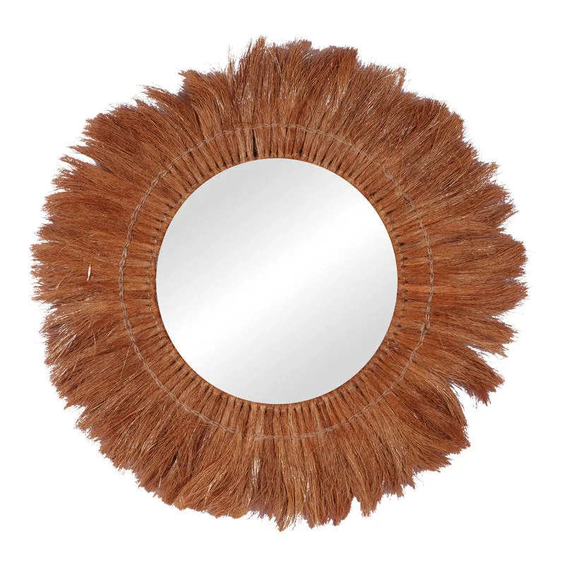 Oglinda Seire Boho  Natural 50x50x8 cm