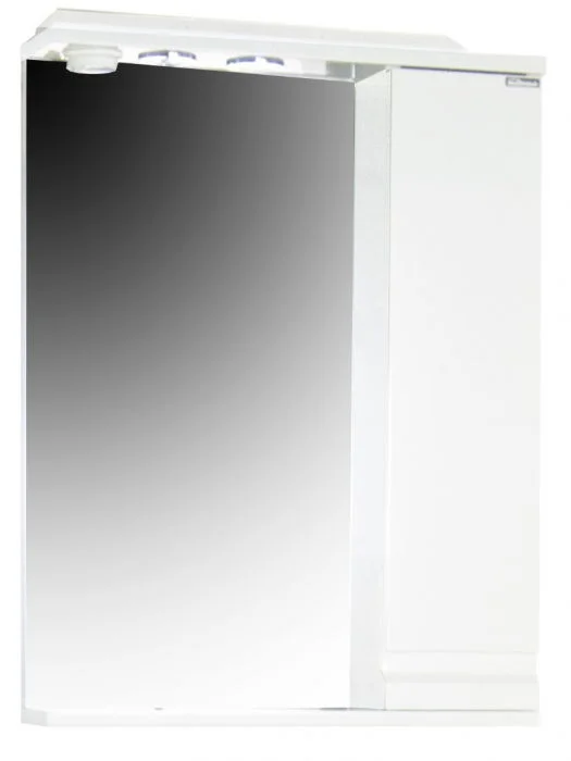 Oglinda seria 786, front MDF, alb, 55x71 cm