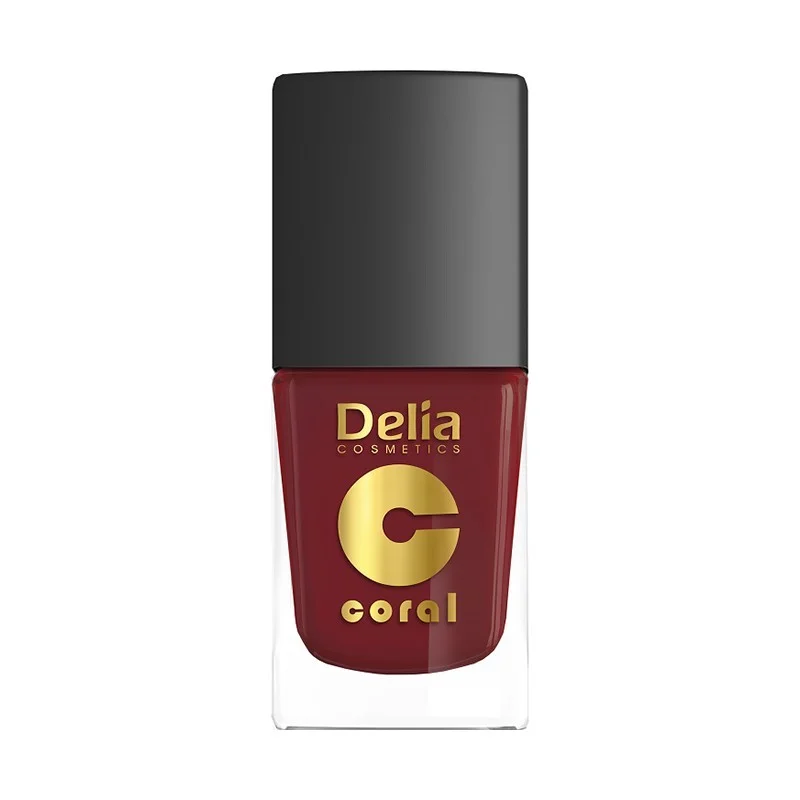 Oja Coral Clasic 515 Lady in red, 11 ml, Delia Cosmetics