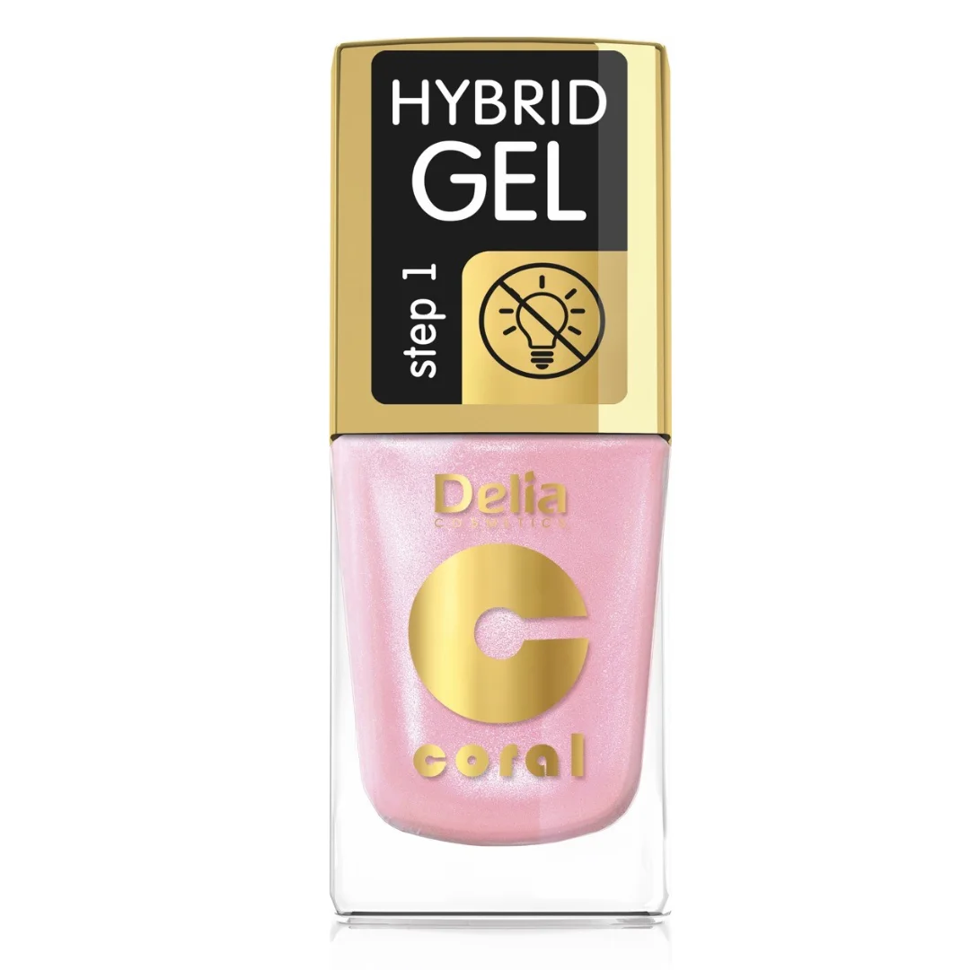 Oja Hybrid Coral nr 100, Delia Cosmetics