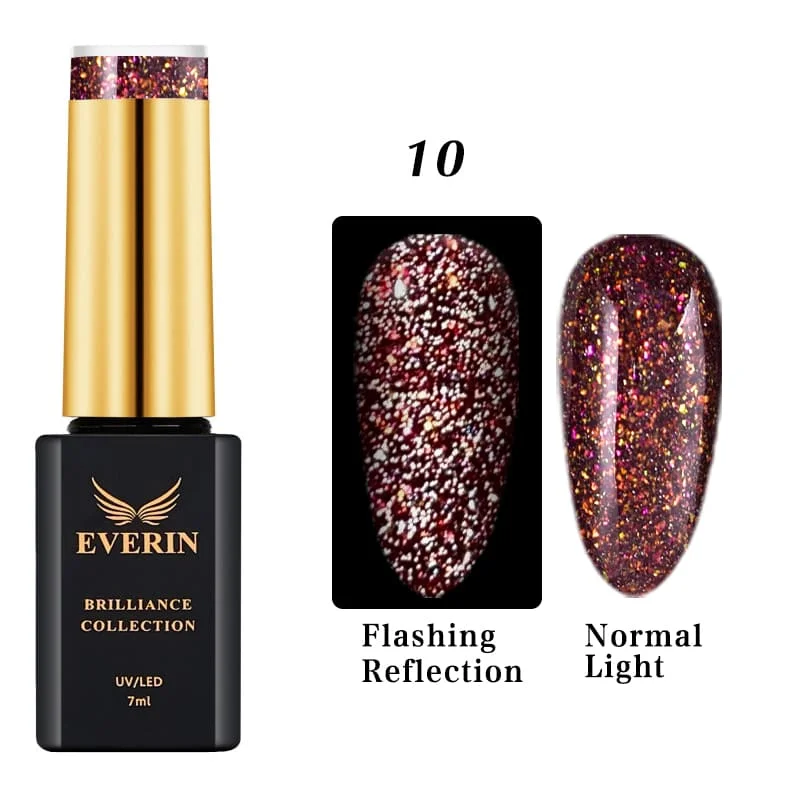 Oja semipermanenta Everin- Brilliance Reflective Disco 10 - OSEBR-10 - Everin.ro