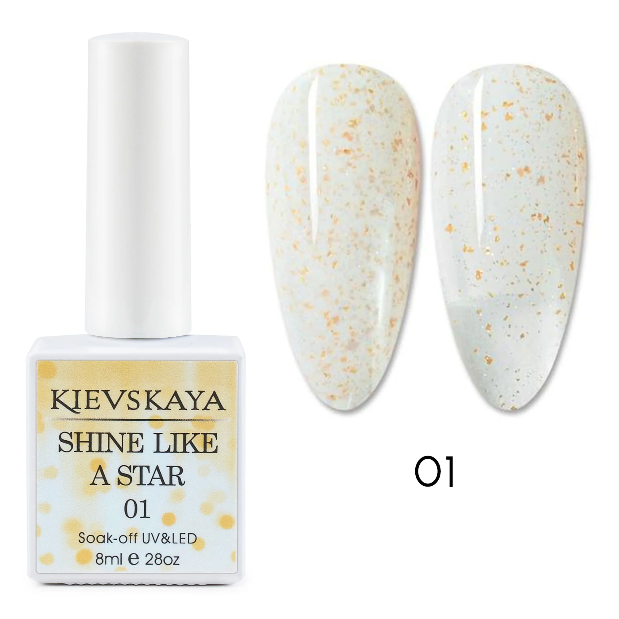 Oja semipermanenta KIEVSKAYA Shine Like a Star- 01 - SLAS-01 - Everin.ro