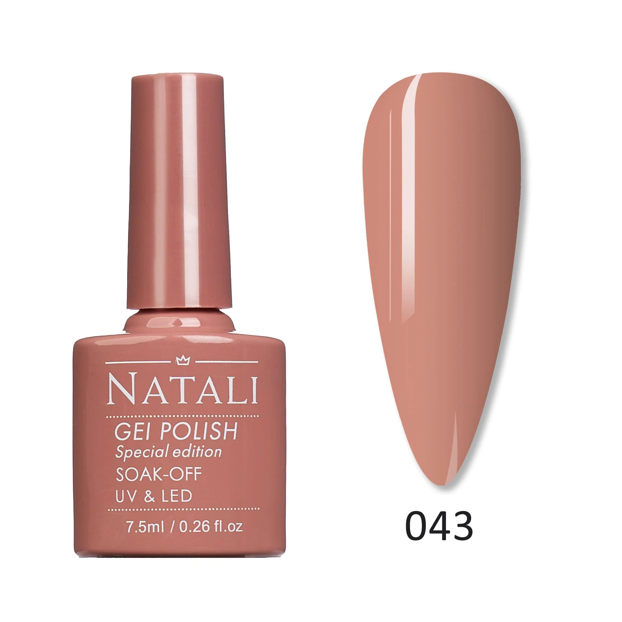 Oja semipermanenta Natali SPECIAL EDITION- 43 GAMA NOUA - NSGM-43 - Everin.ro